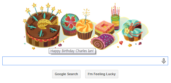 Happy birthday from Google!